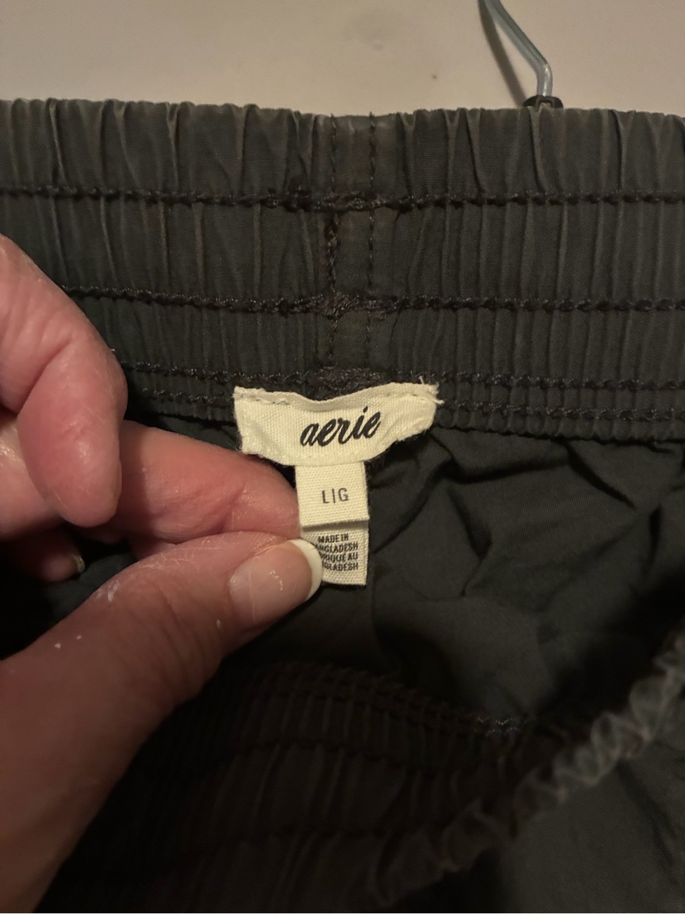 aerie Gray Women’s Jogger Pants - Picture 2 of 2